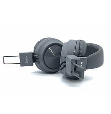 Навушники безпровідні накладні з мікрофоном Hoco W25 Promise Bluetooth Сірий (W25/gray), фото 5