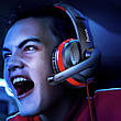 Навушники ігрові накладні з мікрофоном Hoco W103 Magic Tour Gaming Чорний/ Червоний (W103red), фото 8