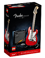 Конструктор Lego Ideas Гитара Fender Stratocaster 1074 детали (21329)