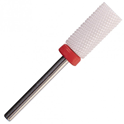 Фреза Forme керамічна Циліндр червона насічка, Large Barrel F