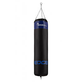 Боксерський мішок EDGE Lords 160*40см. вага 47 кг. EWW наповнений Black/Blue