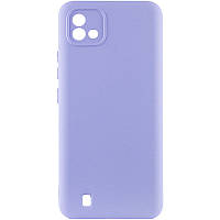 Чохол Silicone Cover Lakshmi Full Camera (A) для Realme C11 (2021) Бузковий / Dasheen, Full camera