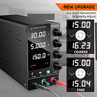 KUAIQU SPS-C3206 імпульсний лабораторний блок живлення: 0-32В, 0-6А, фото 5