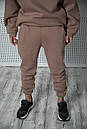 Штани Intruder BOWL на флісі з кишенями. Колір: мокко, фото 4