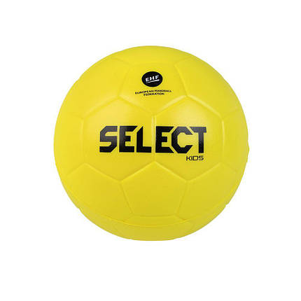 М'яч гандбольний SELECT Foam Ball Kids v20 (42 cm.) (464) жовтий, 42 см, фото 1