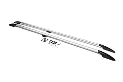 Рейлінги OmsaLine Solid (2 шт, сірі) коротка база для Ford Custom 2013-2022 рр