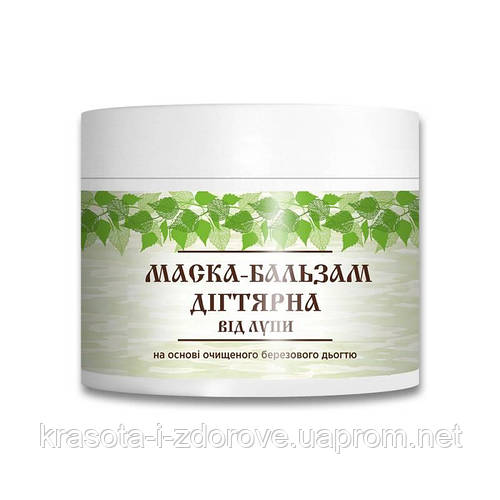 Маска-бальзам для кожи головы и волос ENJEE дегтярная от перхоти 300 мл ...