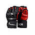 Рукавиці для ММА EDGE Blade ЕКОшкіра ERM7 Black/Red M, фото 2