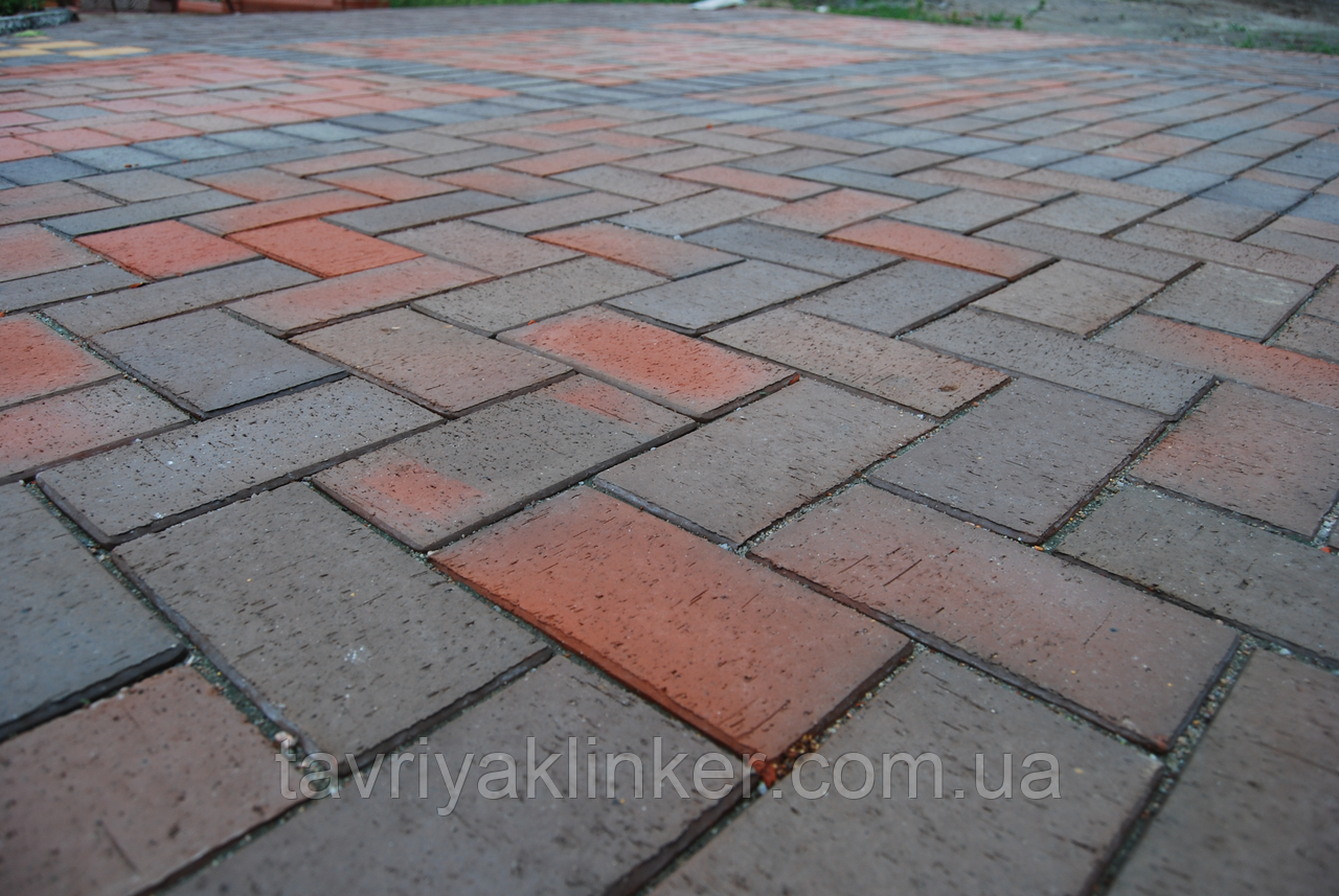 Брусчатка клинерна БрукКЕРАМ Класика Магма Діабаз ПВ-1 М-450 (М-650) 200х100х45 мм, фото 1