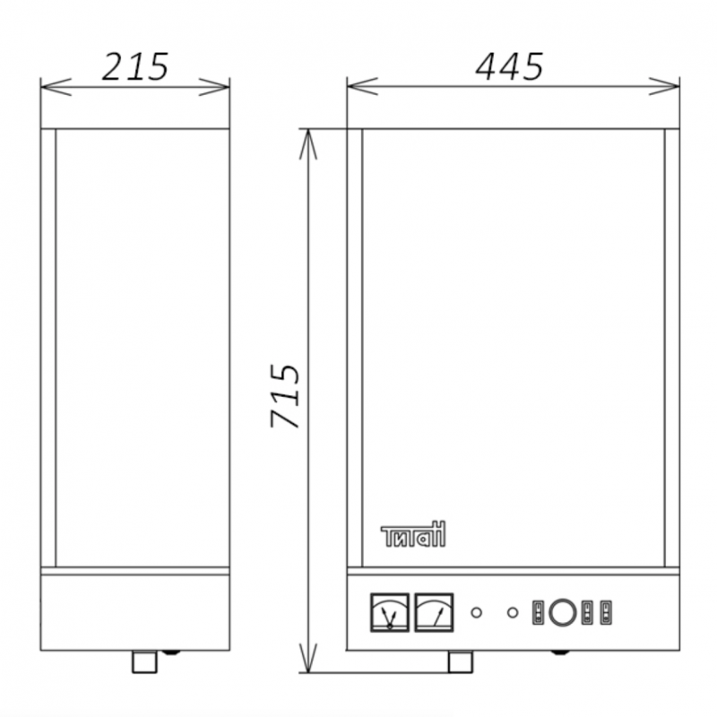 Электрический котел Титан 4 кВт (220) с бесшумной коммутацией - фото 2 - id-p344753324