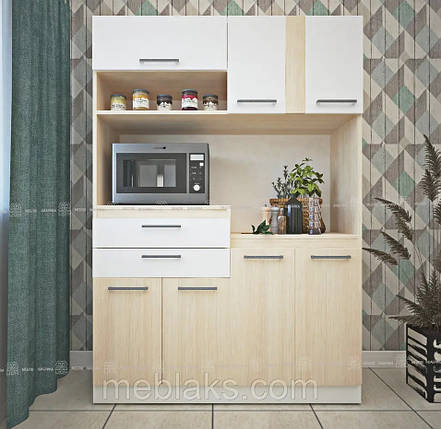 Кухонный сервант кухонний гарнітур кухонна стінка кухонні гарнітури модульна міні кухня кухонний комплект Лайт 1, фото 1