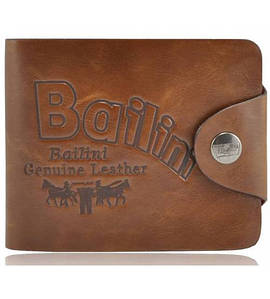 Чоловічий гаманець Bailini HF-237 коричневий