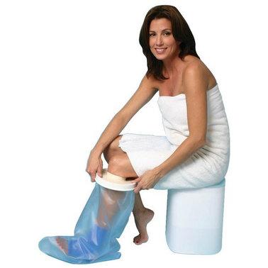 Водонепроникний чохол для захисту пов'язки та гіпсу на нозі довгий на 106 см для дорослих Dynaseal, 60786/R, фото 1