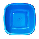 Таз пластиковий харчовий 5.5 літрів 30*30*13 см (Юніпласт), фото 2