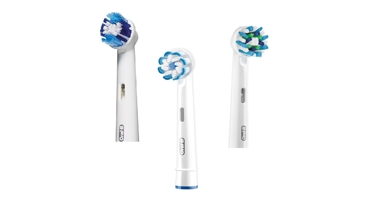 Насадки для зубної щітки ORAL-B 3 шт. (Sensitive, Precision Clean, Cross Action)