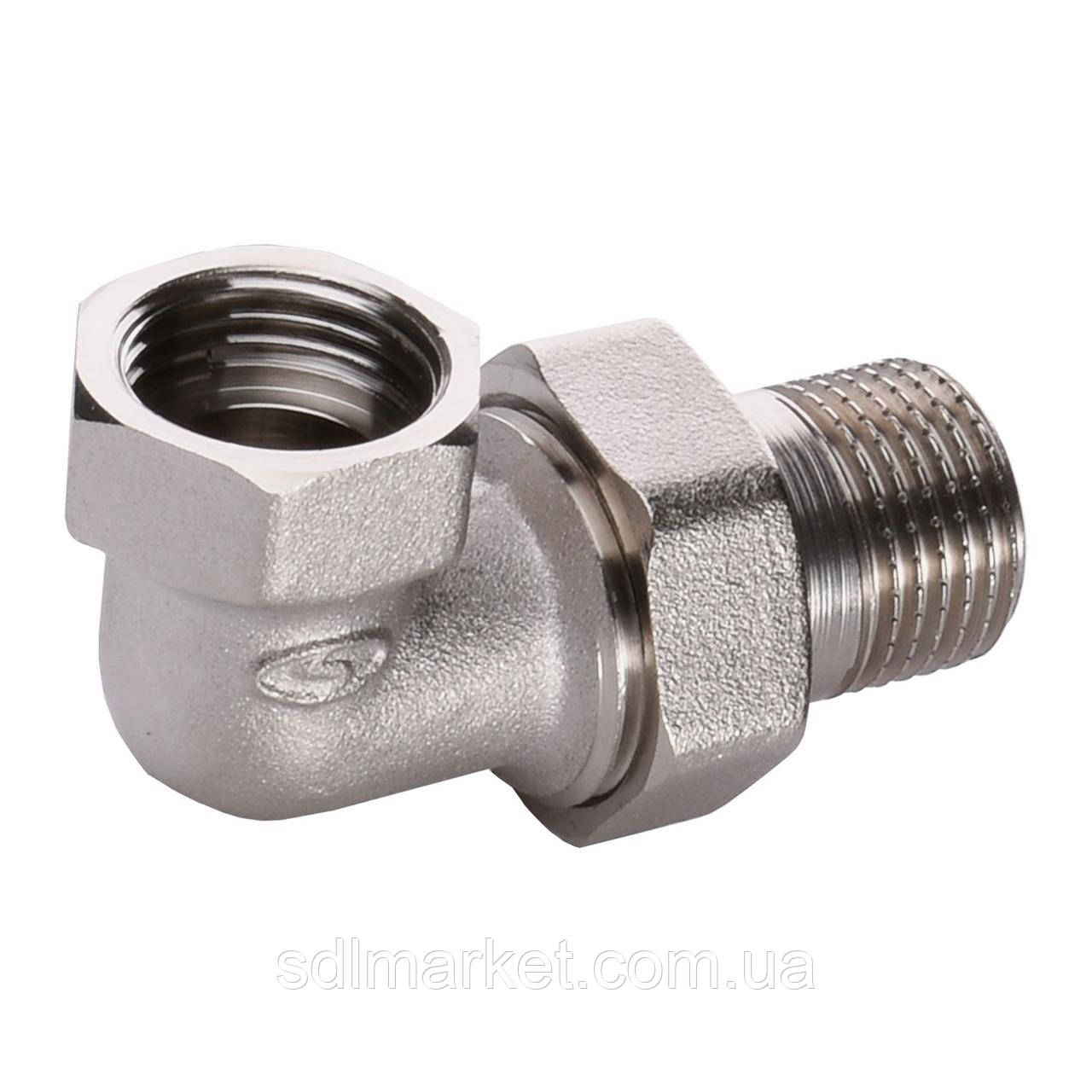 Зганяння американка кутова SOLOMON 1/2" НІКЕЛЬ 1600