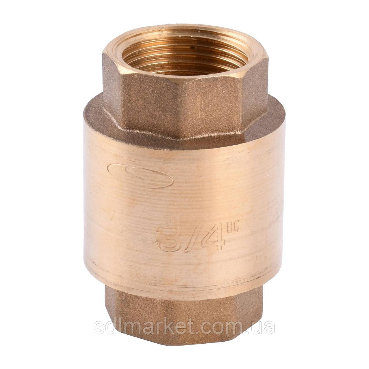 Клапан зворотного ходу води SOLOMON 3/4" 6021-6020