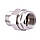Сгон американка пряма PROFESSIONAL 3/4"НИКЕЛЬ QP160, фото 3