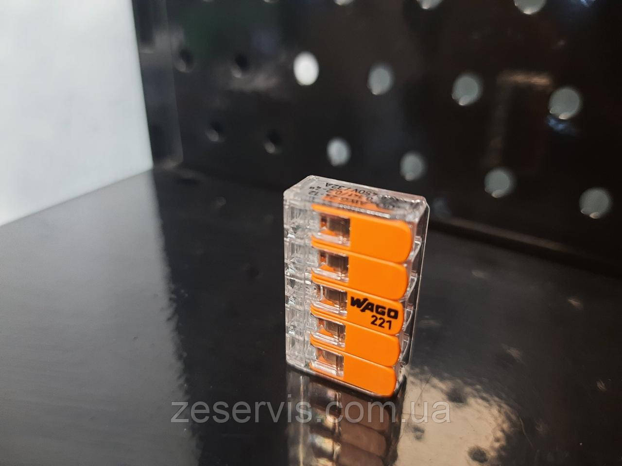 Клема універсальна Wago 221-415, фото 1