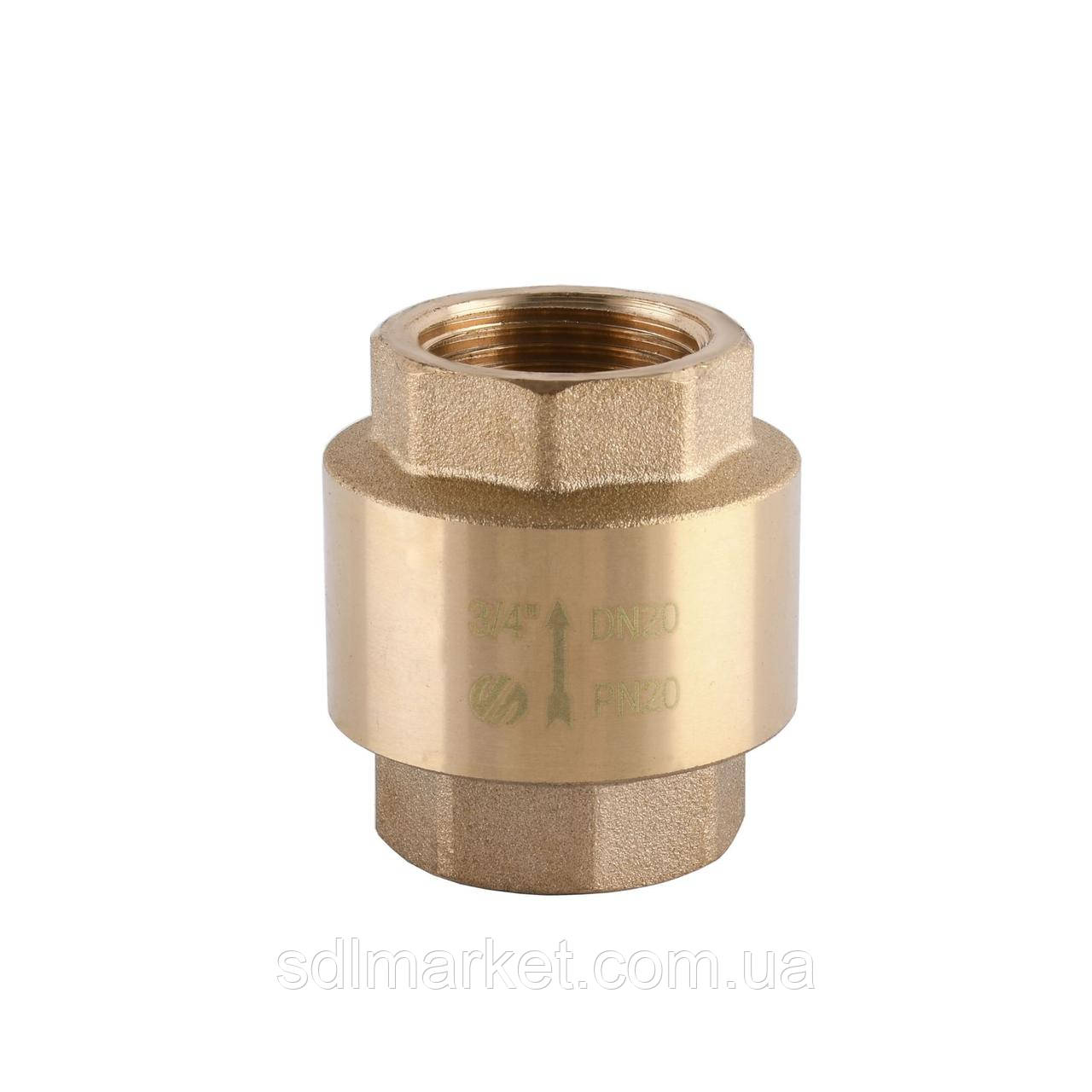 Клапан обратного хода латунний шток ARCO 3/4" 191404 SPAIN