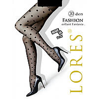 Колготки с узором в горох LORES Fashion 20