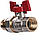 Кран кульковий прямий з американкою WATERVALVE Q003 1/2" NV123 1/2" BH, фото 4