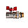 Кран кульковий прямо з американкою WATERVALVE Q003 3/4" NV-V343 3/4" BH, фото 3