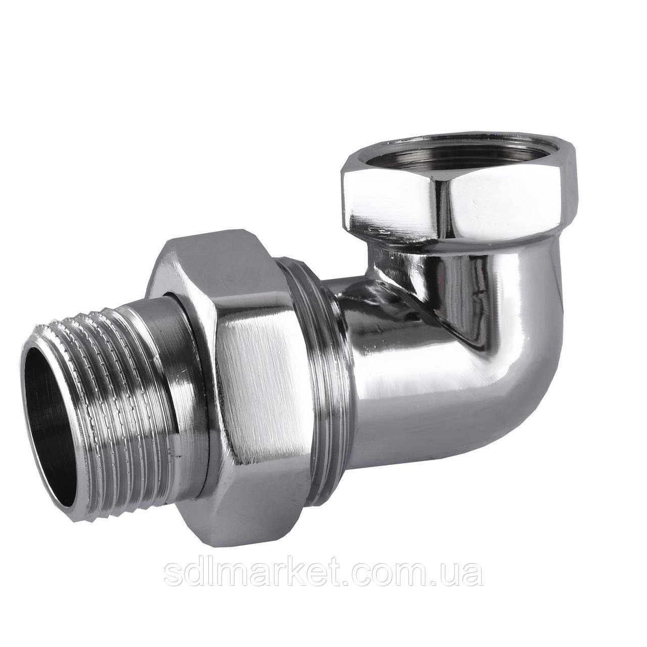 Сгон американка кутова SOLOMON 3/4" CHROM 1600