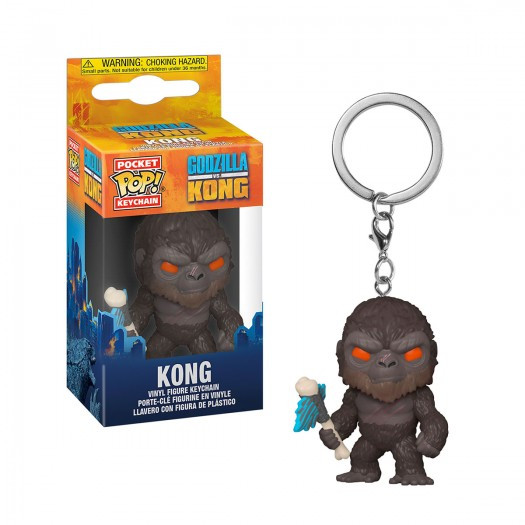 Фігурка-Брілок Funko Pop GODZILLA VS KONG — with Ax Kong Кінг Конг 4 см, фото 1