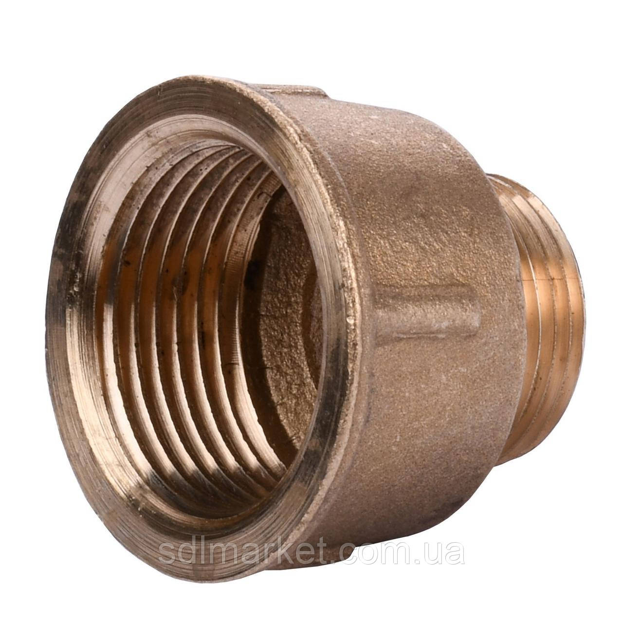 Латинник латунь 1 Внутрішня х 3/4 Наручна А0613А