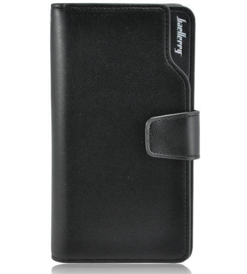 Чоловічий клатч Baellerry Business чорний, фото 1