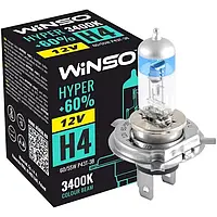 Галогенная лампа Winso Hyper +60% H4 60/55W 12V 712420 (1 шт.)