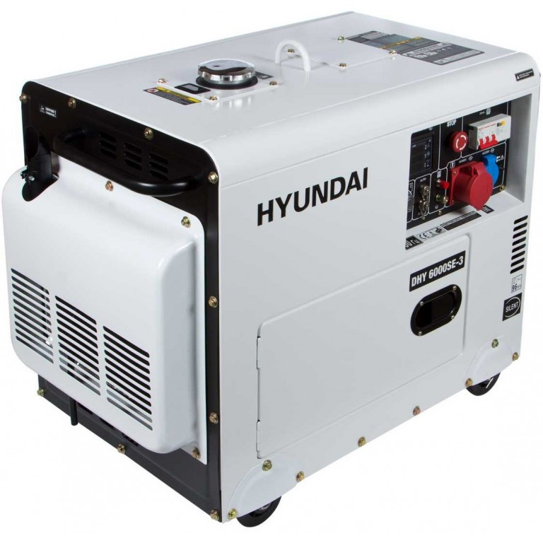 Дизельний генератор Hyundai DHY 6000SE-3 5,5 кВт