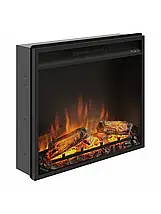 Підлоговий електричний камін декоративний з порталом, камінокомплект з обігрівом для дому Tagu Larsen чорний, фото 3