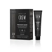 Система маскування сивого волосся рівень 2-3 American Crew Precision Blend Dark 3 x 40 мл