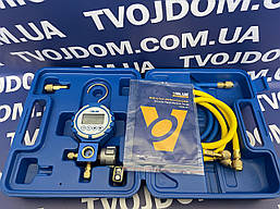 Манометричний колектор 1-о вентильний електронний VALUE VDG-S1 (R22..290.410.134.1234.404.32.407.507)