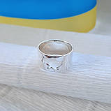 Срібна каблучка Україна, фото 2