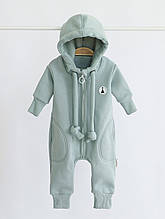 Комбінезон на флісі "Loony", сизий