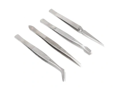 Набір пінцетів TOP TOOLS 32D423 (4 пінцета)