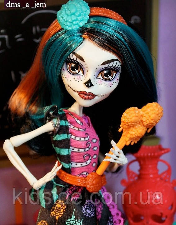 Кукла Monster High Скелита Калаверас (Skelita Calaveras) Арт Класс Монстер Хай Школа монстров - фото 1 - id-p1690026953