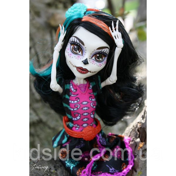 Кукла Monster High Скелита Калаверас (Skelita Calaveras) Арт Класс Монстер Хай Школа монстров - фото 2 - id-p1690026953