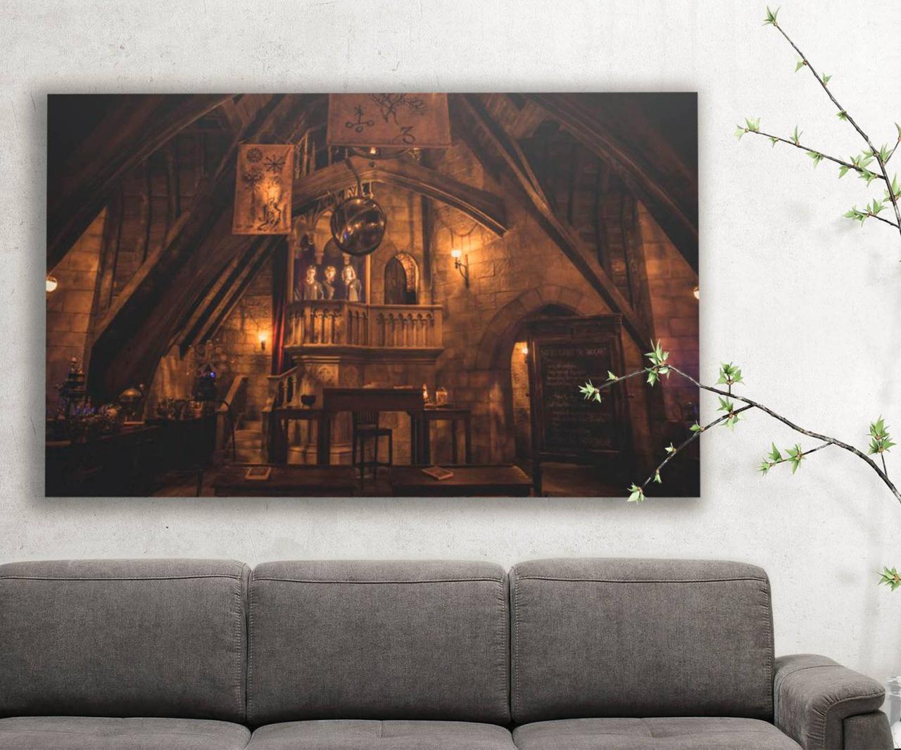 Модульна картина на полотні Гаррі Поттер, Школа магії Хогвардс. Супер крутий подарунок!, фото 1