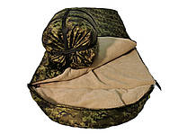 Тактический спальный мешок на экомеху (до -30) спальник туристический для похода, для холодной погоды!