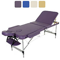 Массажный стол алюминиевый 3-х сегментный RelaxLine Belize кушетка массажная для массажа
