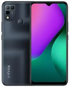 Смартфон Infinix Hot 10 Play 2/32 GB Black, 2 sim, 6.82" IPS, 13/8 МП, 4G(LTE), 8 ядер, 6000 mAh