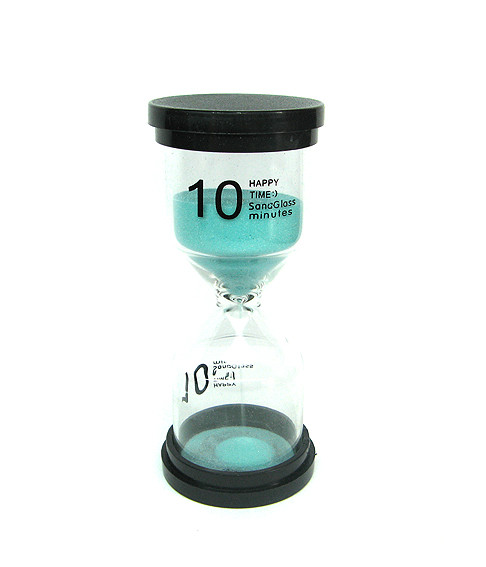 Пісочний годинник скло 10 хвилин, фото 1