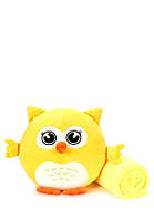 Мягкая игрушка-подушка с пледом Supretto Сова Джонси 3 в 1, желтая (Арт. 78100002)