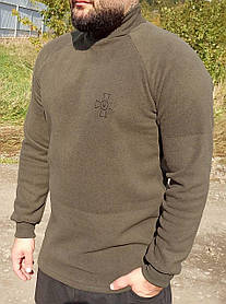 Флісова кофта чоловіча Олива