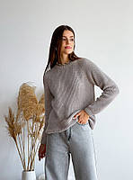 Джемпер в&apos;язаний Cotton колір льону Art Knit Прованс S / M