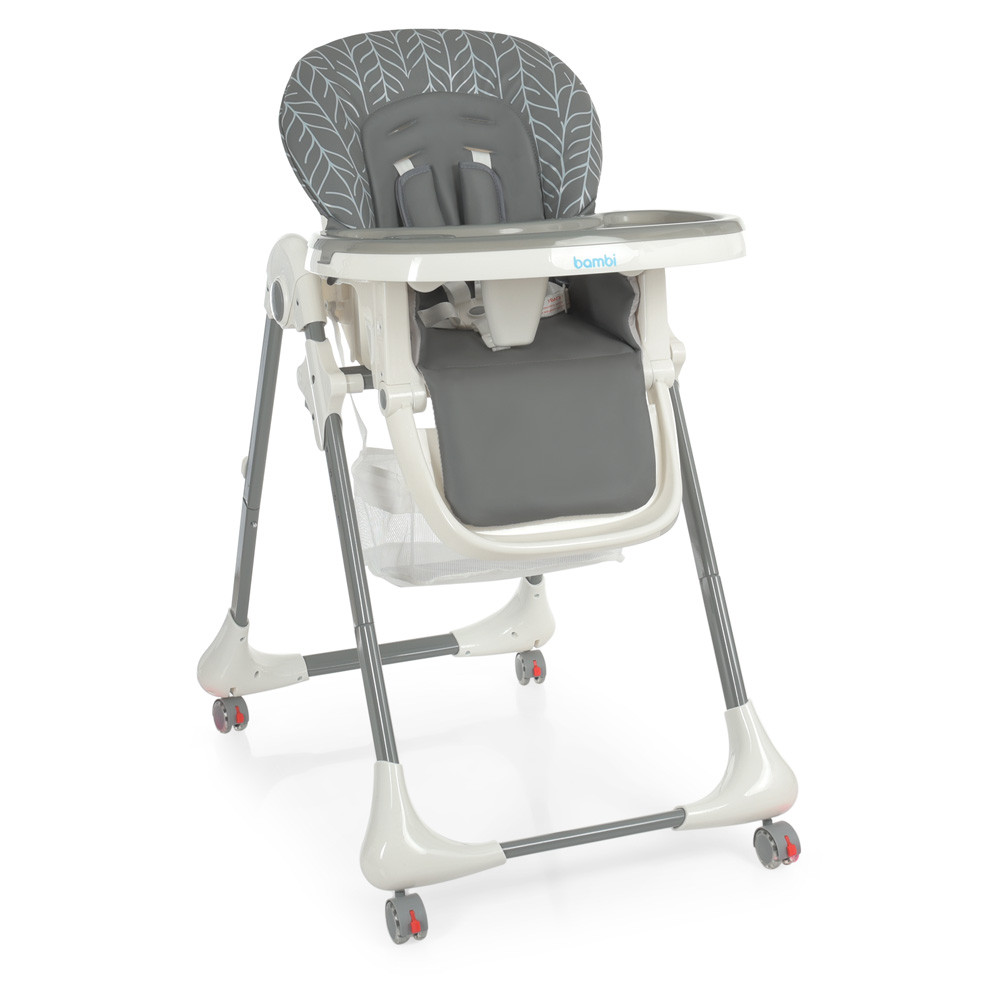 Стільчик для годування Bambi M 3233 L, Gray